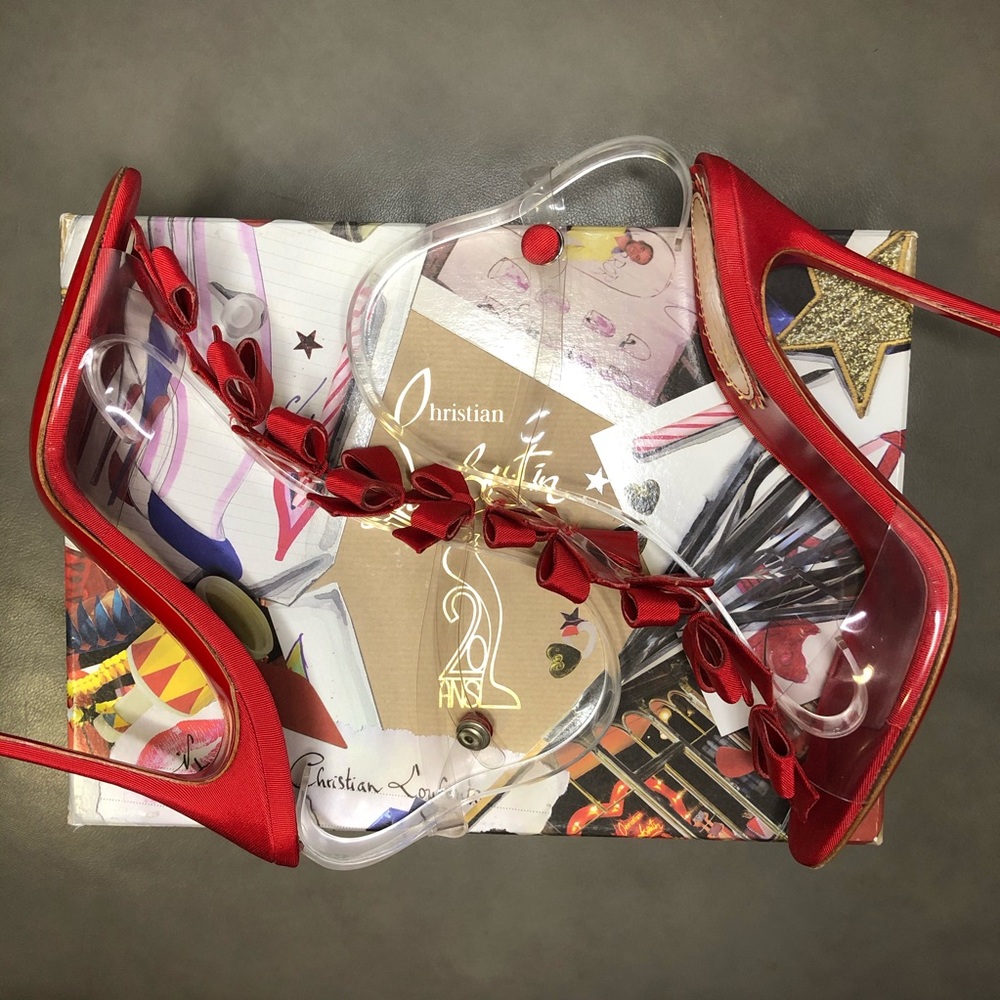 Christian Louboutin Bow Bow 20th Anniversary Heels